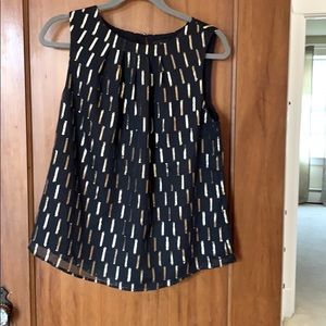 NWT Worthington Size M Sleeveless Blouse